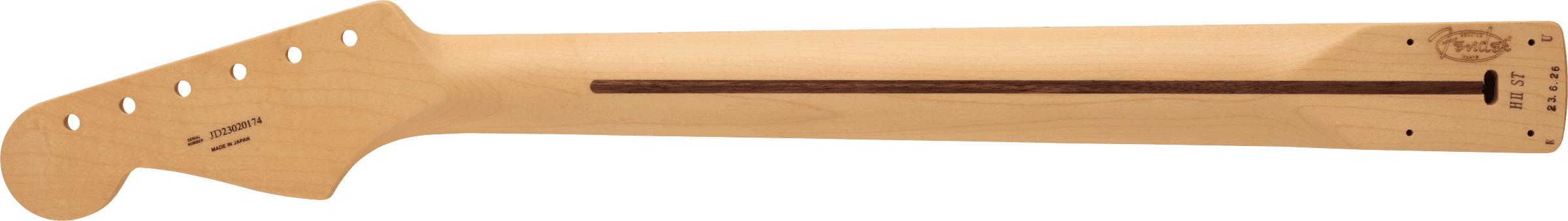 Fender Made in Japan Hybrid II Stratocaster Replacement Neck, Maple Fingerboard