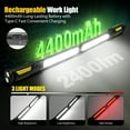 thumbnail image 6 of Mechanic Light – 2 IN 1 Underhood Work Light, LED Magnetic Automotive Work Light, Cordless Rechargeable Work Light t for Garage, Workshop, Car Repair, Emergency, 6 of 9
