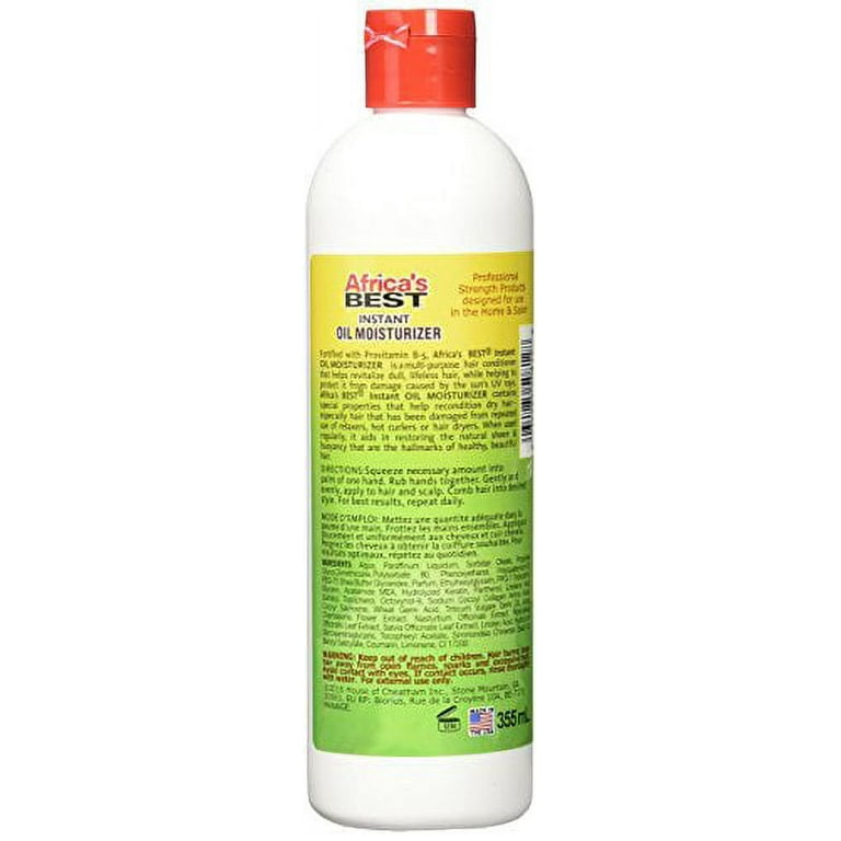 AFRICA'S BEST Oil Moisturizer (12oz) AFRICA'S BEST Oil Moisturizer (12oz)