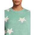 thumbnail image 4 of Dreamers by Debut Womens Print Pullover Long Sleeve Sweater, 4 of 5