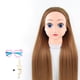 thumbnail image 3 of Pelucas con flequillo para mujer, peluca ondulada suelta, maniquí de cosmetología con cabello sintético y soporte para peinar los rizos., 3 of 4