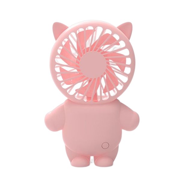 Ventilador de mano de astronauta Cómodo Mini ventilador portátil de dibujos animados Accesorios para exteriores JShteea Libre de BPA