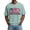 #01 Light Green, variant on 250 Anniversary Usa T Shirt for Men American Flag Print Short Sleeve Waffle Crew Neck Muscle Tops 4th Of July Moisture Wicking Regular Fit Summer Breathable T Shirts, Army Green, #01 Army Green