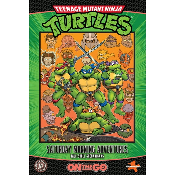 On the Go Teenage Mutant Ninja Turtles: Saturday Morning Adventures--On the Go: Half-Shell Shenanigans, (Paperback)