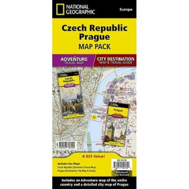 Czech Republic, Prague, Map Pack Bundle: Travel Maps International Adventure/Destination Map