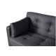 thumbnail image 4 of Bianca Love Seat Gris Claro Sofantastico Convertible en Cama, 4 of 7