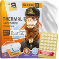 thumbnail image 1 of Generic 3 Mil Thermal Laminating Pouches, 4.3 x 6.3 Inches, 50 Pack, 1 of 5