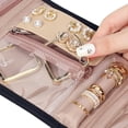 thumbnail image 4 of Organizador de joyas de viaje BELALIFE Black, 4 of 7