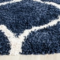 thumbnail image 5 of SAFAVIEH Hudson Arline Geometric Shag Area Rug, Navy/Ivory, 9' x 12', 5 of 10