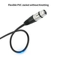 thumbnail image 3 of AOOOWER 3Pin XLRs Female to 3.5mm 1/8" Headphone Adapter Cable for Mixer Amplifiers, 3 of 12