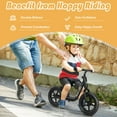 thumbnail image 4 of Infans 11" Kids Balance Bike w/ Footrest No Pedal Toddler Training Bike Black, 4 of 7