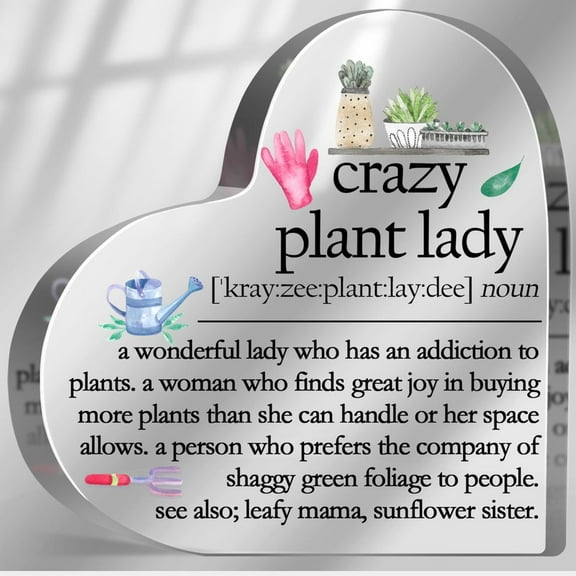 Plant Lover Gifts For Women Gardener Gifts For Plant Mom Inspirational Desk Decorative Sign For Home Plant Lady Gifts For Birthday Appreciation 4X4 In Birthday Gifts For Women Men Office Home
