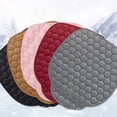 thumbnail image 6 of Winter Car Seat Cushion – Plush No Backrest Non-Slip Pad for Cars/Trucks, Warm Driving Mat, Pink, 6 of 7