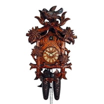 Cuckoo Clock Bird, Nest, Edelweiss