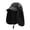 Black, variant on ZToonmas Men Outdoor Sun Hat with Removable Face Mask UPF50+ Quick Dry Visor Cap UV Protection Fishing and Hiking Hat