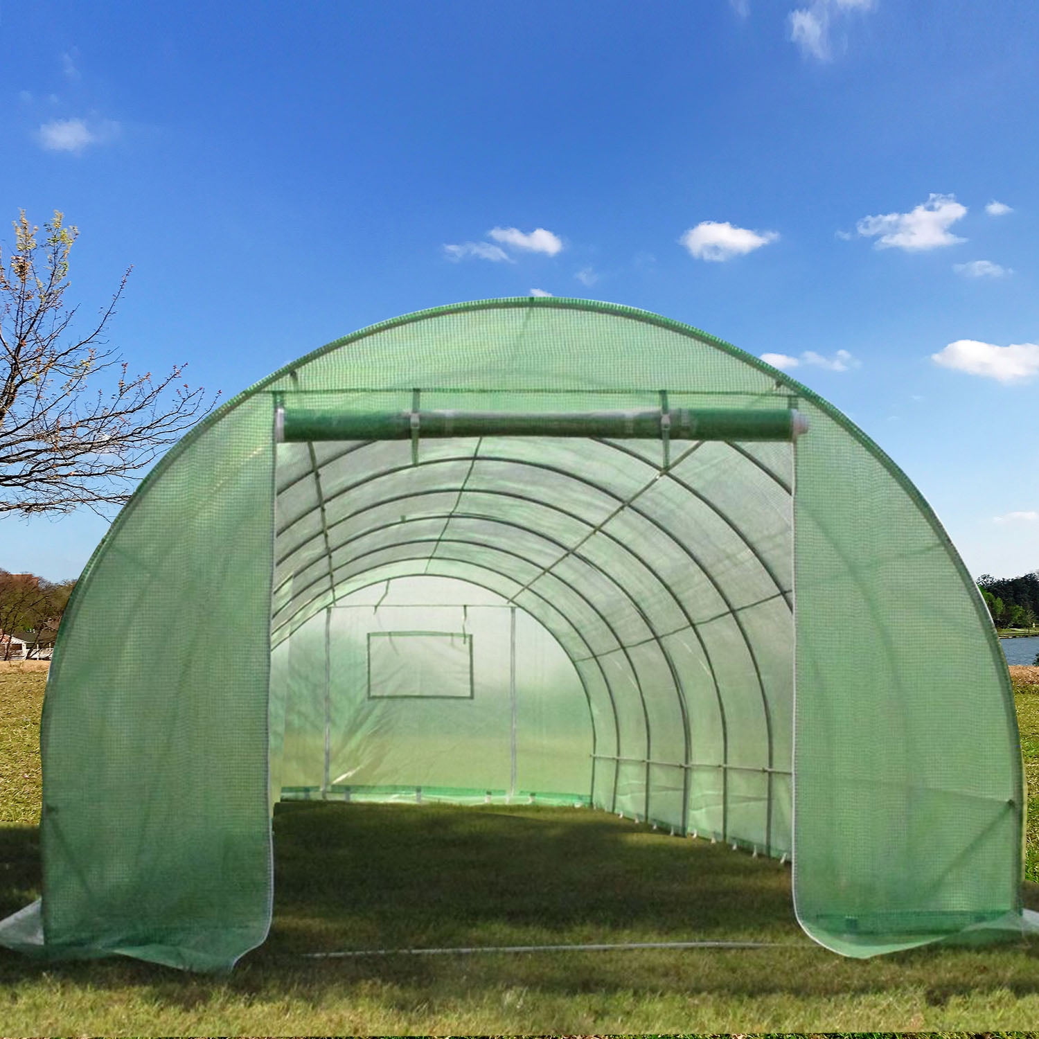 26'x10' (B2) Walk in Greenhouse Hot House By DELTA Canopies by WPIC