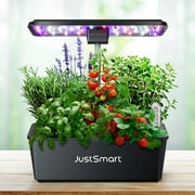 WhizMax Indoor Herb Garden Kit, 12 Pods Hydroponics Growing System with 36W Grow Light, up to 23"