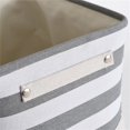 thumbnail image 5 of Contenedor de almacenamiento de baño de tela de algodón suave con asas adjuntas, 3 piezas, 3 piezas, tamaño mediano (14,1 x 6,2 x 10,2 pulgadas), 5 of 5