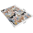thumbnail image 4 of Cavalier King Charles Spaniel Dog and Flower Blanket,Comfortable Soft Flannel Throw Blanket,All Season,Warm Lightweight Blankets for Sofa Bed Couch Living Room Chair,40"x50"(100x130cm), 4 of 4
