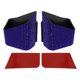 thumbnail image 1 of Estuche para Gafas de Sol de Coche Unique Bargains Soporte Universal para Gafas de Sol de Coche ABS, Piedras de Rhinestone Azul 3.35"x2.68" 1 Par, 1 of 7