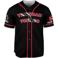 thumbnail image 2 of Personalized Trinidad & Tobago Baseball Jersey, Trinidad and Tobago Proud Flag Shirt Coat of Arms Gift Men Women (2XL), 2 of 4