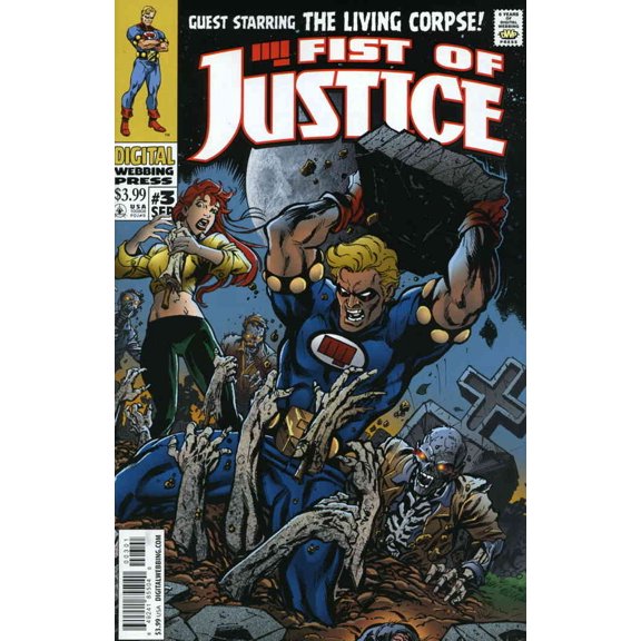 Fist of Justice #3 VF ; Digital Webbing Comic Book