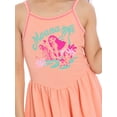 thumbnail image 4 of Moana Girls Sleeveless Graphic Romper, Sizes 4-12, 4 of 7