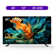 FPD 50-inch Smart TV, 4K UHD Compatible with Samsung TV Plus, Smartthings Built in Gaming Hub, Dolby Audio, Hdr10, Voice Control, Flat Television with Miracast