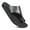 Black, variant on Neritic Split Toe Arch Support Slide Sandals For Women
