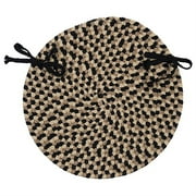 BU95R108X108 Burmingham - Neutral Tone 9' round Rug, 100% Polypropylene - Round.