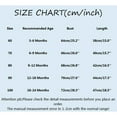 thumbnail image 3 of XDZJLR Baby Boy Girl Christmas Outfit Romper Xmas Cute Long Sleeve Crewneck Santa Letter Printing Sweatshirt Bodysuit Xmas Outfits Beige 3-6 Months, 3 of 8