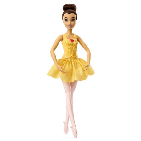 Disney Princess Toys, Ballerina Belle Doll, Poseable Ballet Toy [Walmart Exclusive]