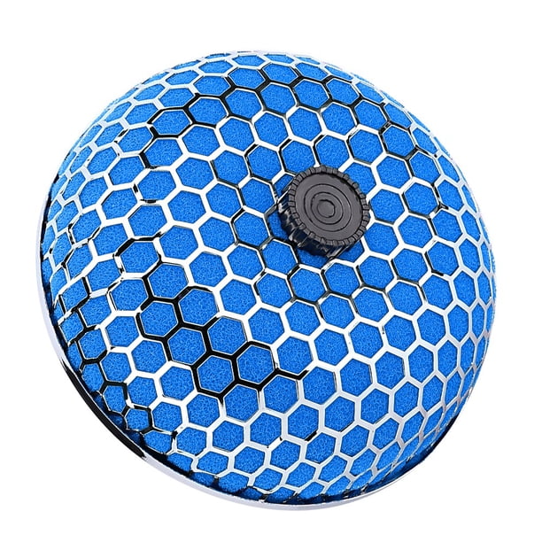 Filtro Esponja Filtro De Aire Limpiador Accesorio En Forma De Setas 76-89MM Azul