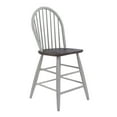 thumbnail image 2 of Farmhouse White Windsor Back Counter Chair- Set of 2, 2 of 5