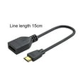 thumbnail image 3 of Video Cables & Connectors Small HDMI to Standard HDMI Female Cable Converter, 3 of 8