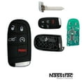 thumbnail image 2 of Nasstrac new Smart key fob for 2017-2021 Jeep Compass / 5-Button Smart Key / PN: 68250343AB / FCC ID: M3N-40821302, 2 of 2