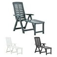 thumbnail image 5 of vidaXL Deckchair Patio Lounge Chair Outdoor Folding Sunlounger Sunbed Plastic, 5 of 25