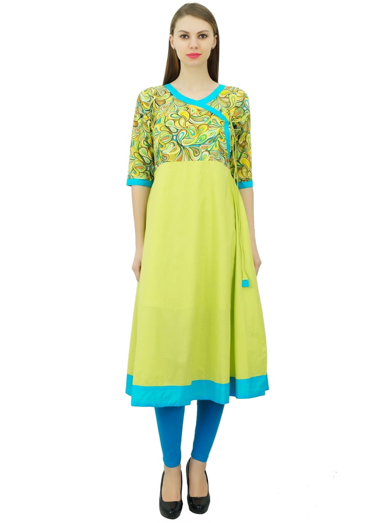 party wear angrakha style dresses 20 Latest Angrakha Dress Designs & Tips on How to Style Them