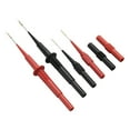 thumbnail image 2 of Multimeter Meter Test Lead Probes Kit 4mm Banana Plug Connectors Alligator Clips, 2 of 12