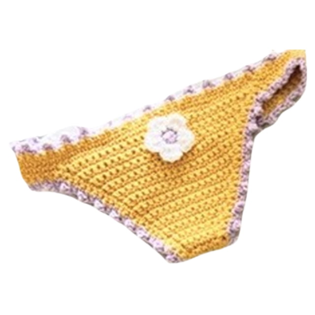 Handmade Crochet Bikini Bookmarks Funny Underwear Shaped Bookmark Page Holder For Books Unique Gift For Book Lovers