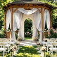 thumbnail image 7 of Beaded Fringe String Curtain Sparkling Hanging Window Divider Drape for Patio Gazebo Backdrop Indoor Outdoor Wall Decor, 7 of 7