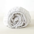 thumbnail image 5 of Simple&Opulence 100% Viscose Made from Bamboo Cooling Fitted Bottom Sheet Only 1 Piece, 15 Inch Deep Pocket for Mattress, Extremely Soft and Breathable(white,Queen), 5 of 6