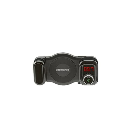 Car and Driver - Vent Mount Bluetooth FM Transmitter - Black