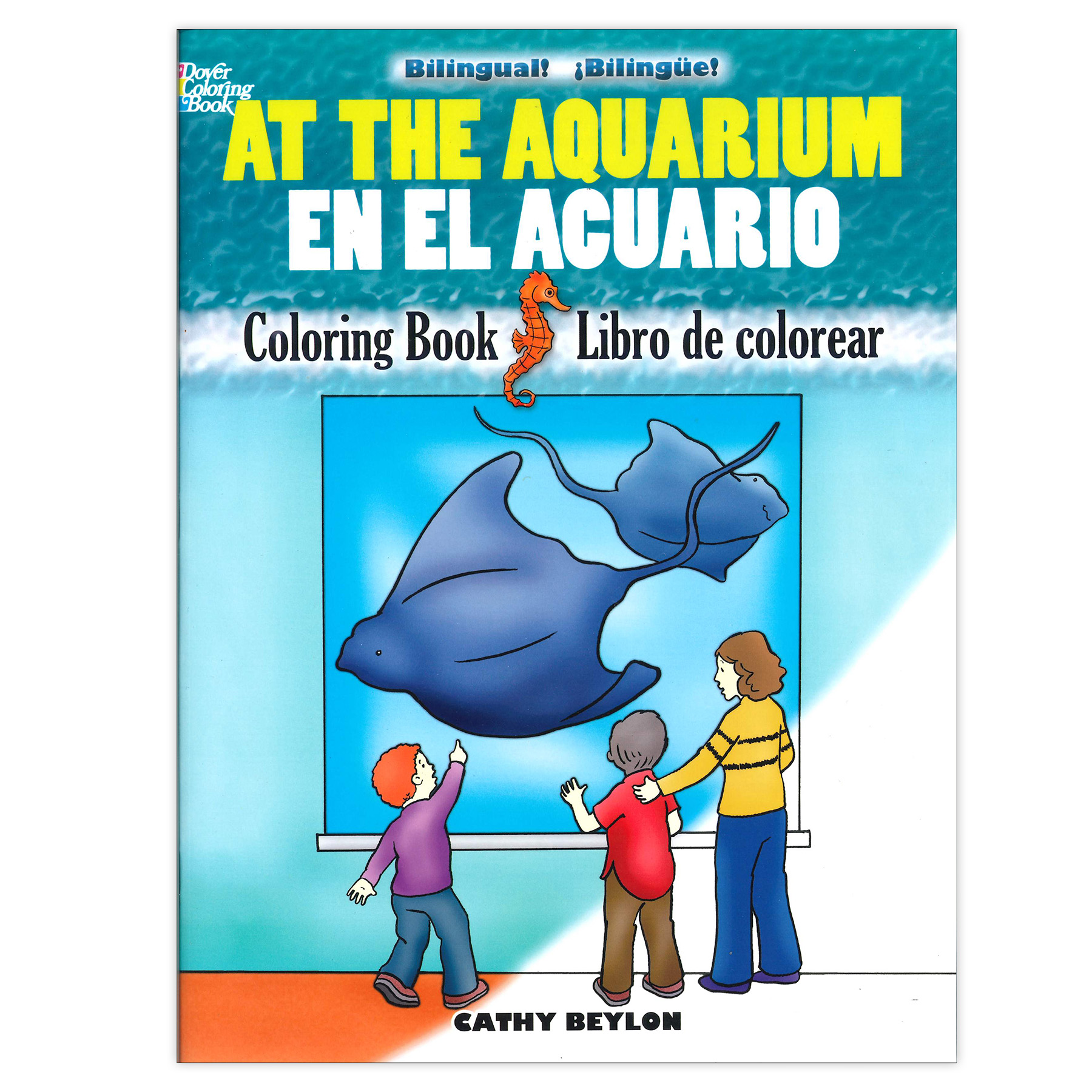 Dover Coloring Book At The Aquarium Coloring Book, Pack of 6
