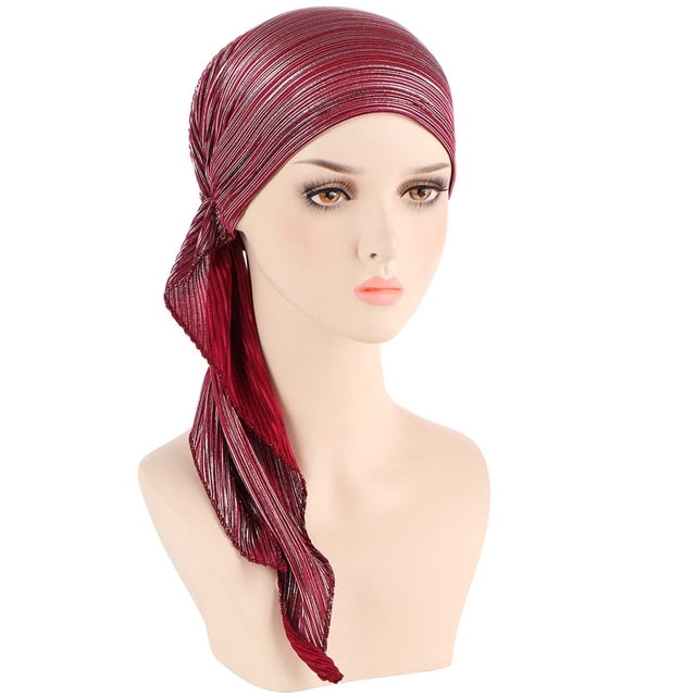 Casquettes de Baseball à Moins de 10$ Rouges Casquette Décontractée Unie Turban Musulman