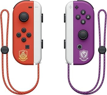 Restored Nintendo Switch OLED Pokémon Scarlet and Violet Special Edition (Refurbished)