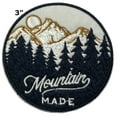 thumbnail image 2 of Mountain Made Adventure Embroidered Patch Iron/Sew-On Applique Travel Souvenir, 2 of 2