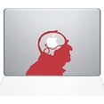 thumbnail image 1 of The Decal Guru Steampunk Apple Brain MacBook Decal Vinyl Sticker - 13" MacBook Air - Red (1282-MAC-13A-DR), 1 of 1