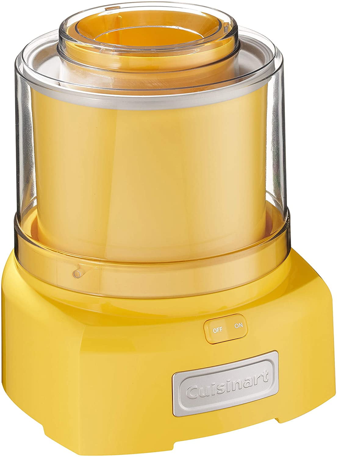 cuisinart ice cream maker yellow