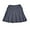 Gray, variant on Girls Elastic Waist A-Line School Uniform Skort Scooter Skirt Kids Pleated Skirt Size 6, Black